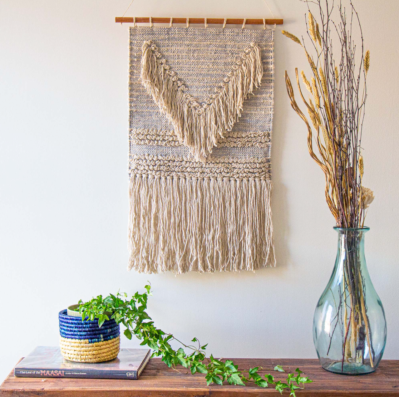 Country Cottage Hanging Macrame Wall Decor Set of 3