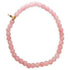 ETHICGOODS - Signature Stone Stacking Bracelet: Rose Quartz