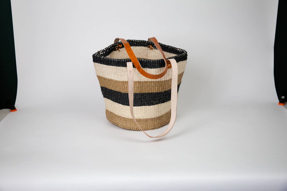 Gitzell FairTrade - Tote Bag / Wilma, long handle: Natural