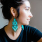 Beaded Kite Earrings - Lg