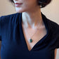 Women's Peace Collection - Crescent Moon Necklace - Brass, Indonesia