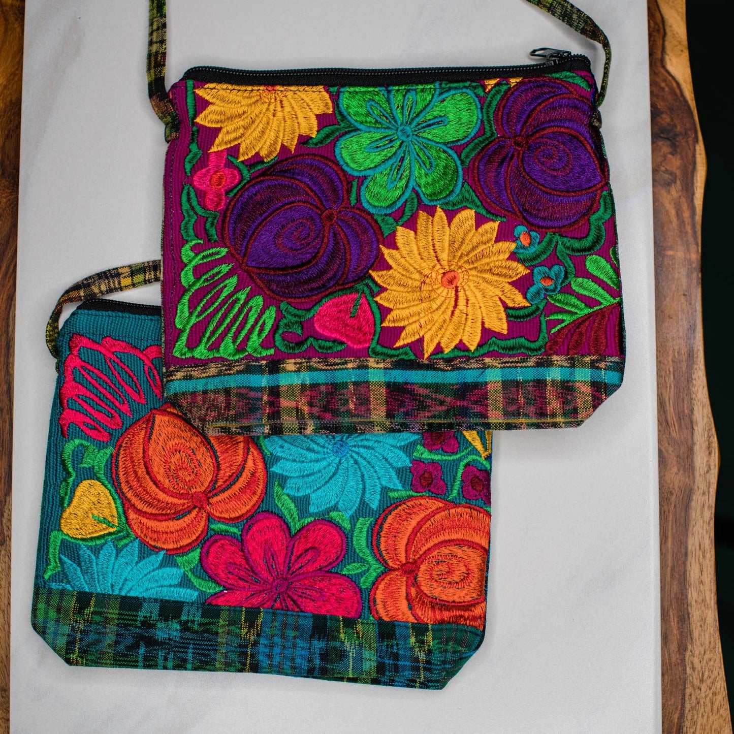 Floral Passport Crossbody