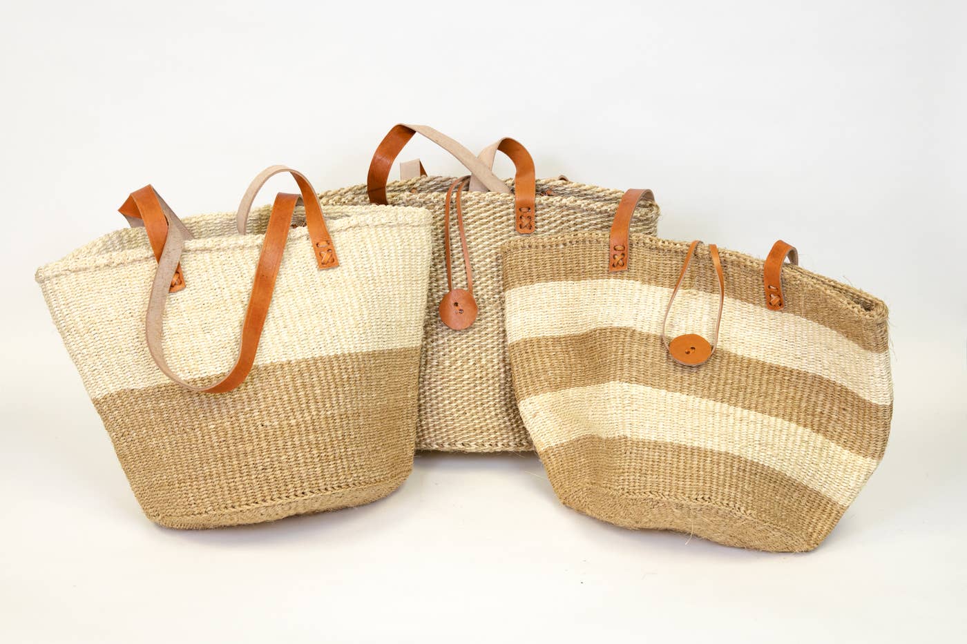 Gitzell FairTrade - Tote Bag / Wilma, long handle: Natural