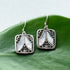 Women's Peace Collection - Fair And Square Mother-Of-Pearl Earrings - Sterling Silver, Indonesia
