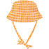 Global Mamas - Sun Hat Babies: Plaid - Gold-Organic