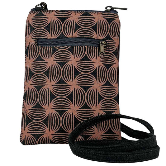 Malia Designs - Sustainable Mini Phone Crossbody - Peachy