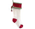 Melange Collection - Cable-Knit Bow Stocking