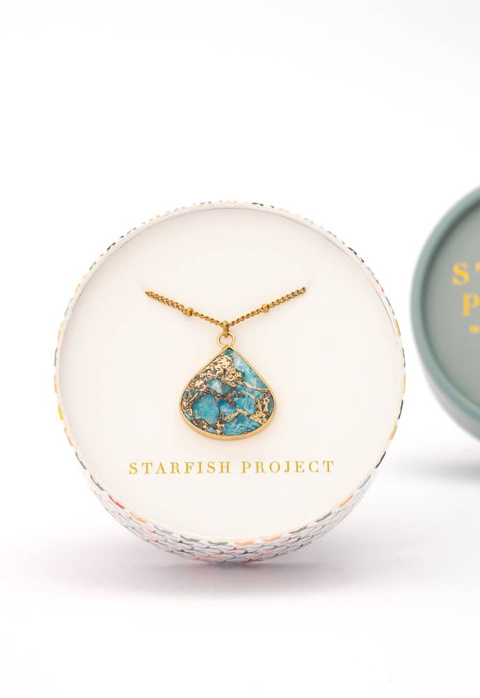 Starfish Project, Inc - Emperor Stone Blossom Necklace