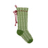 Melange Collection - Green Patterned Stocking