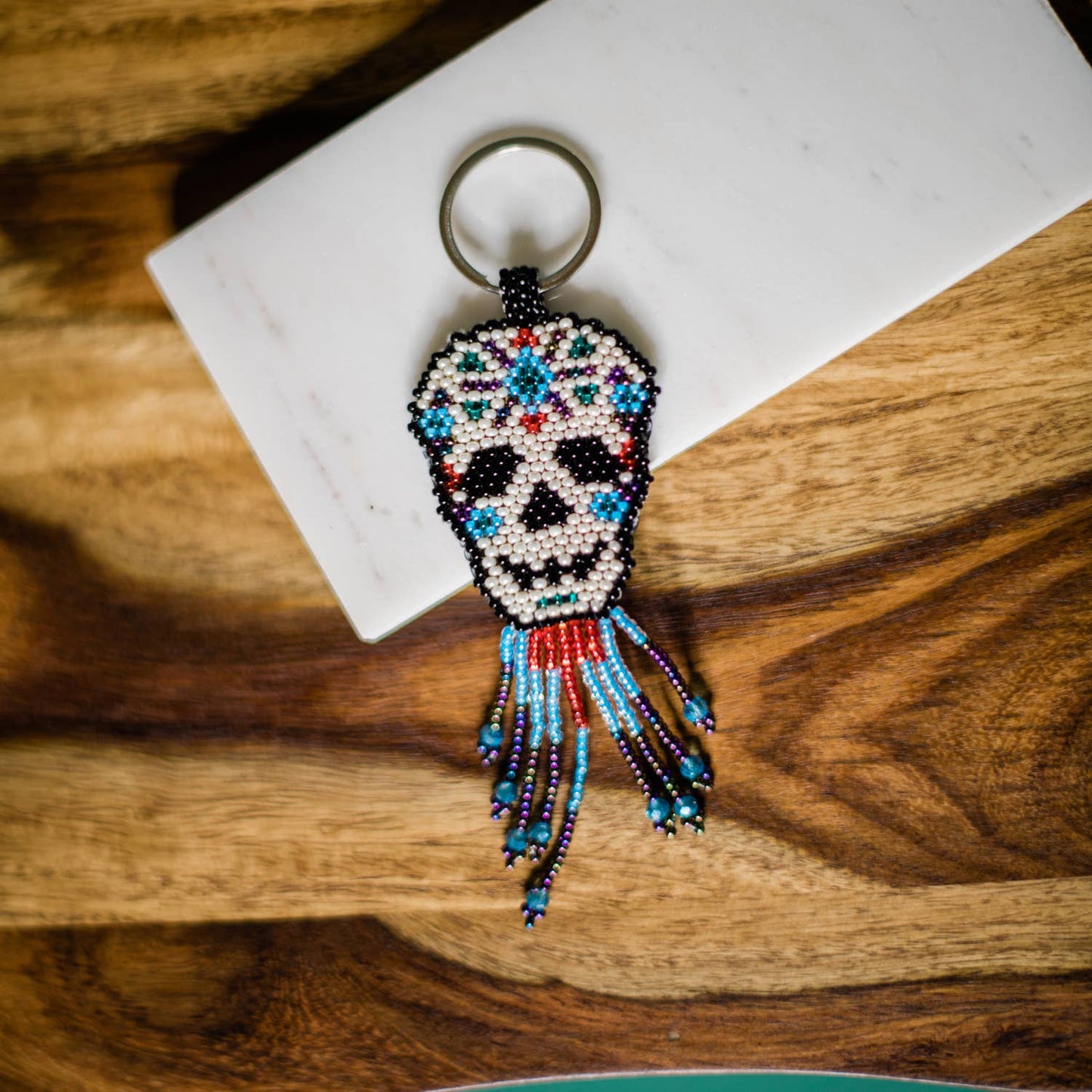 Sugar Skull Keychain