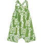 Romper: Giraffe - Olive-Organic: 18M