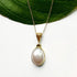 Women's Peace Collection - Filigree Simplicity Pearl Necklace - Brass, Indonesia