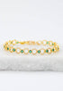 Starfish Project, Inc - Gilded Halo Bracelet in Emerald