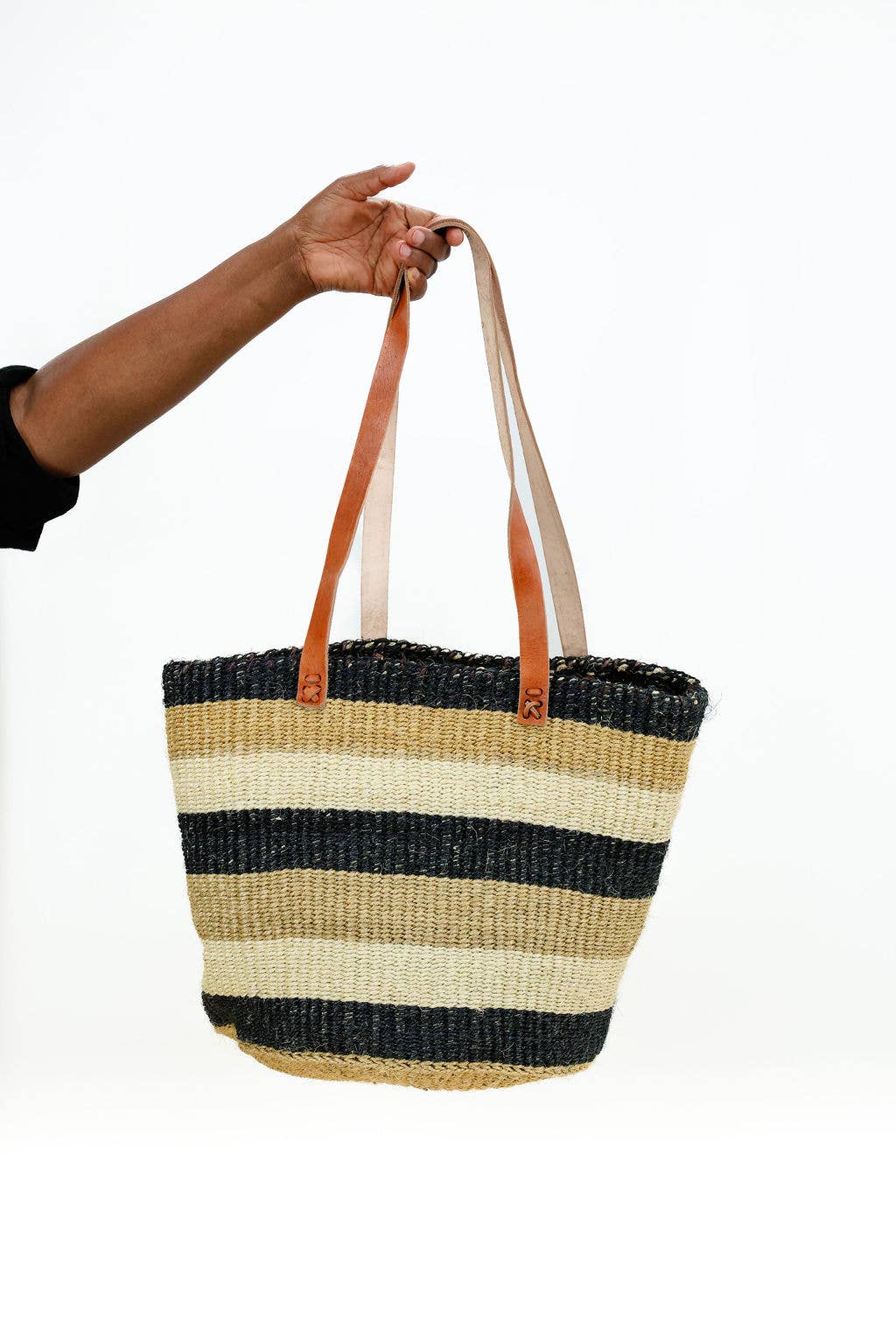 Gitzell FairTrade - Tote Bag / Wilma, long handle: Natural