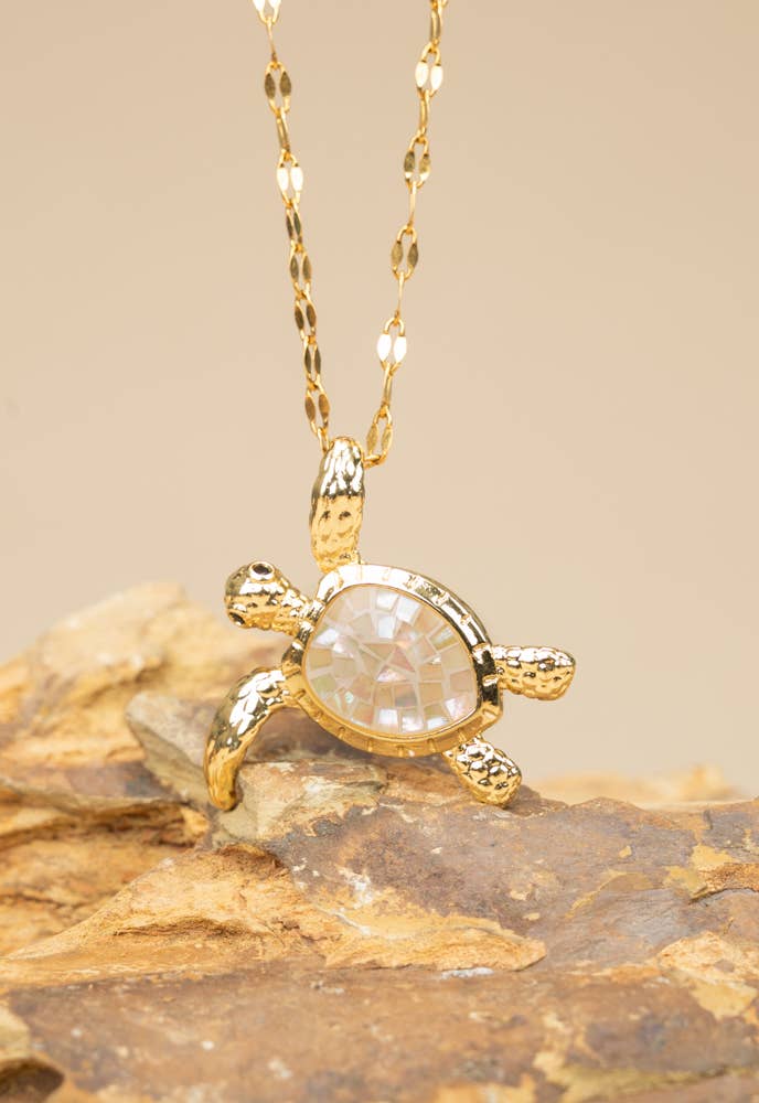 Starfish Project, Inc - Turtle Necklace in Mother of Pearl