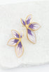 Starfish Project, Inc - Fourish Lavender Leaf Earrings