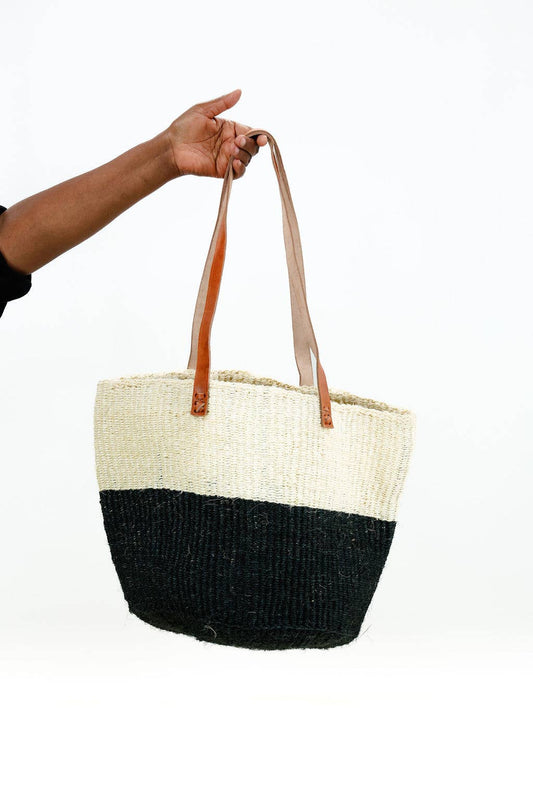 Gitzell FairTrade - Tote Bag / Wilma, long handle: Natural