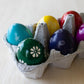Colorful Etched Eggs