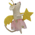 Global Crafts - Star Fairy Mouse Felt Ornament