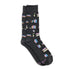 Conscious Step - Socks that Give Books | Gray Bookshelves - Gifts for Readers