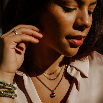 ETHICGOODS - Classic Gold Chain Necklace - Link Chain