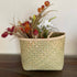 Gitzell FairTrade - Natural Oval Kikapu Vegan Palm Tote Basket