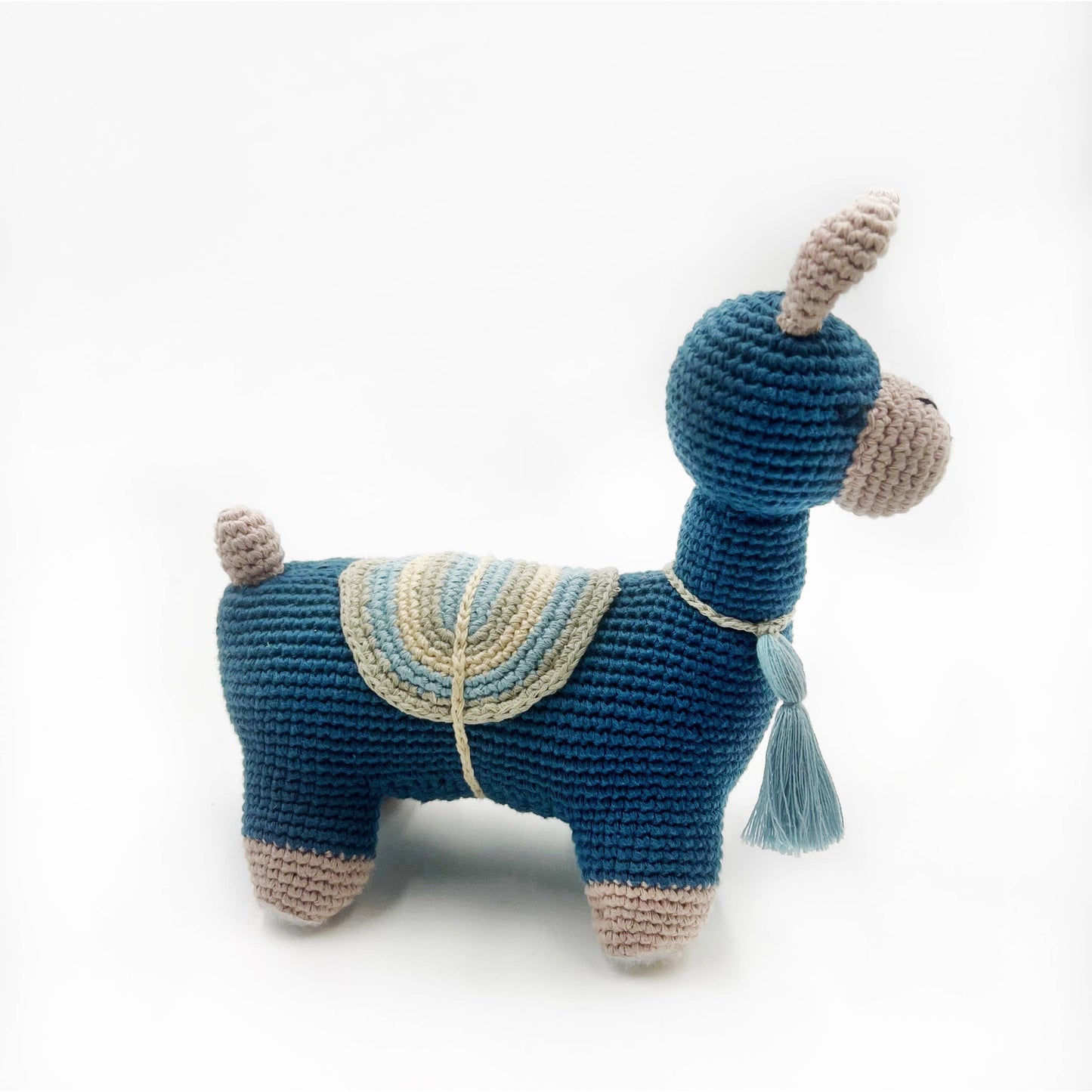 Stuffed Animal -  Llama: Blue