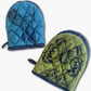 Small Cotton Blockprint Oven Mitt