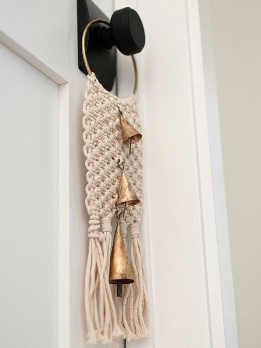 Macrame Bell Door Hanger