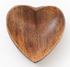 Small Mango Wood Heart Dish