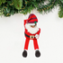 Long Legged Santa Gnome Ornament