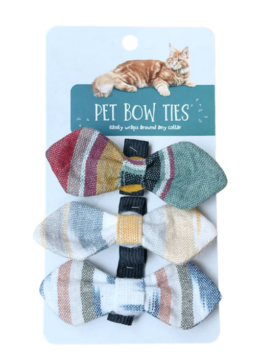 Cat & Dog Collar Bow Tie-Set of 3