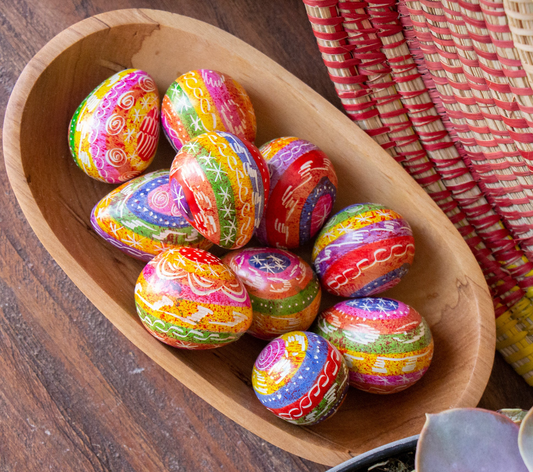 Colorful Soapstone Egg
