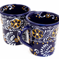 Mexican Flared Blue Mugs