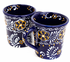 Mexican Flared Blue Mugs