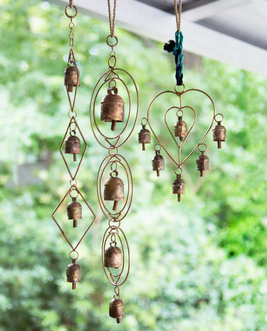 Ushas Dawn Long Rustic Bell Wind Chime