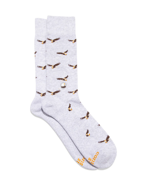 Socks That Protect Bald Eagles