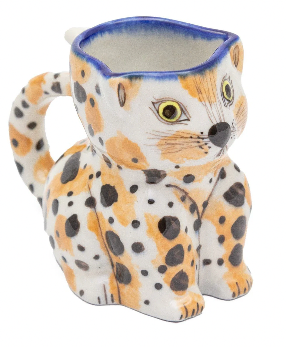 Stoneware Kitty Mugs