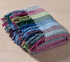 Multi-Colored Recycled Cotton Throw