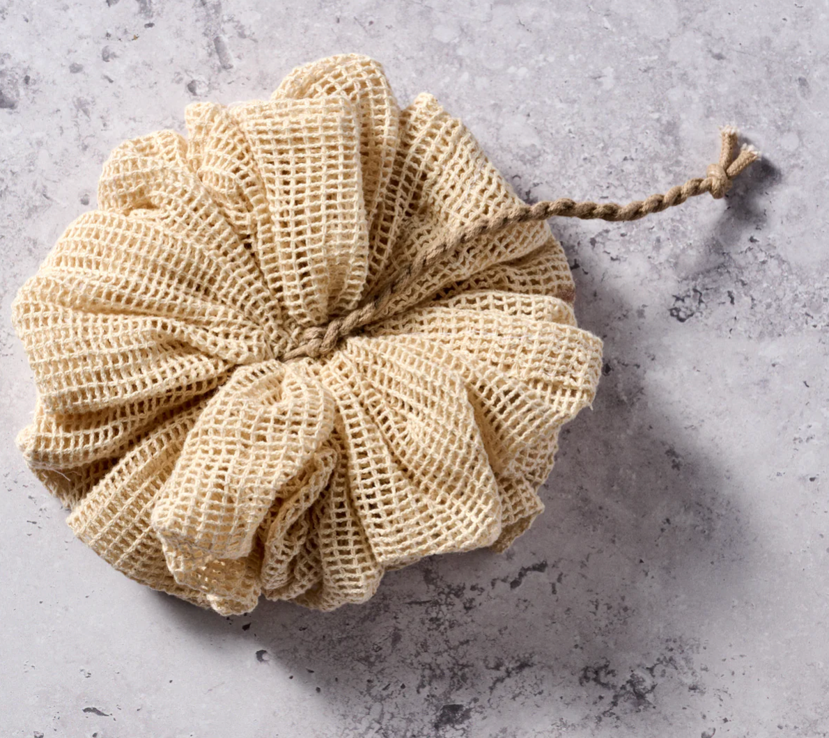 Cotton Loofah Body Scrubber