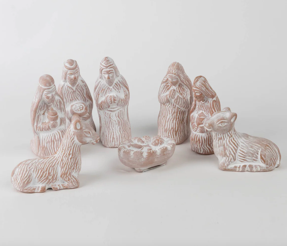 Silent Night Terracotta Nativity