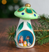 Mini Mushroom Ceramic Nativity