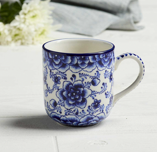 Indigo Bloom Mug