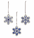 Ceramic Snowflake Ornament