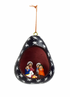 Sunrise Nativity Gourd Ornament