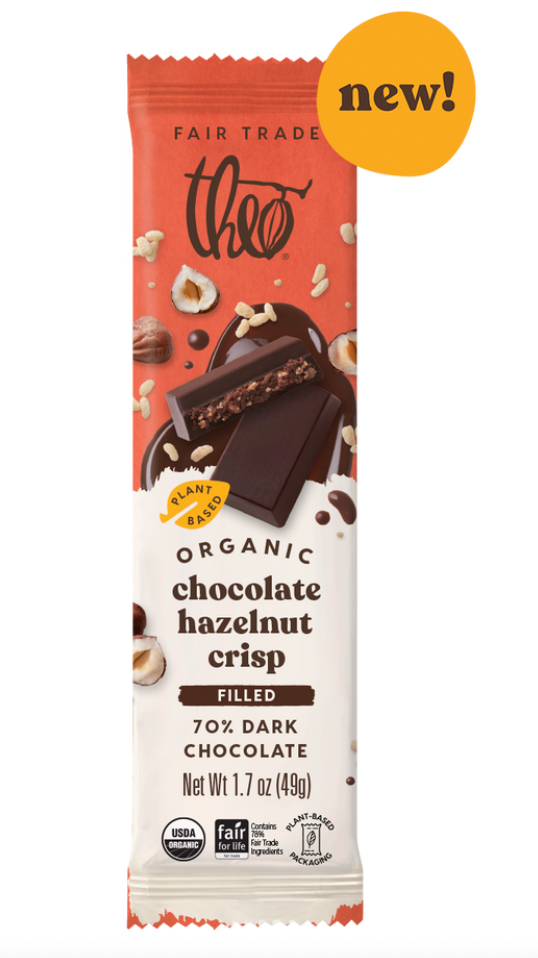 Theo Chocolate Hazelnut Crisp