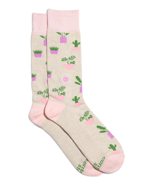 Socks That Support Mental Health-Happy Houseplants