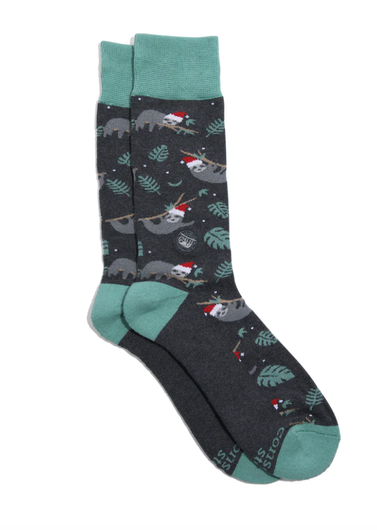 Socks That Protect Sloths-Holiday