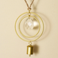 Suyra Two Circle Crystal Suncatcher Wind Chime - Hand Tuned