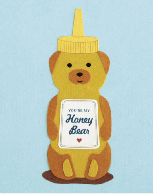 Honey Bear Greeting Card